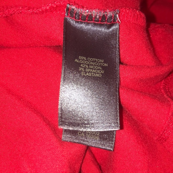Red Liz Claiborne Turtleneck, Size XL - Picture 4 of 13